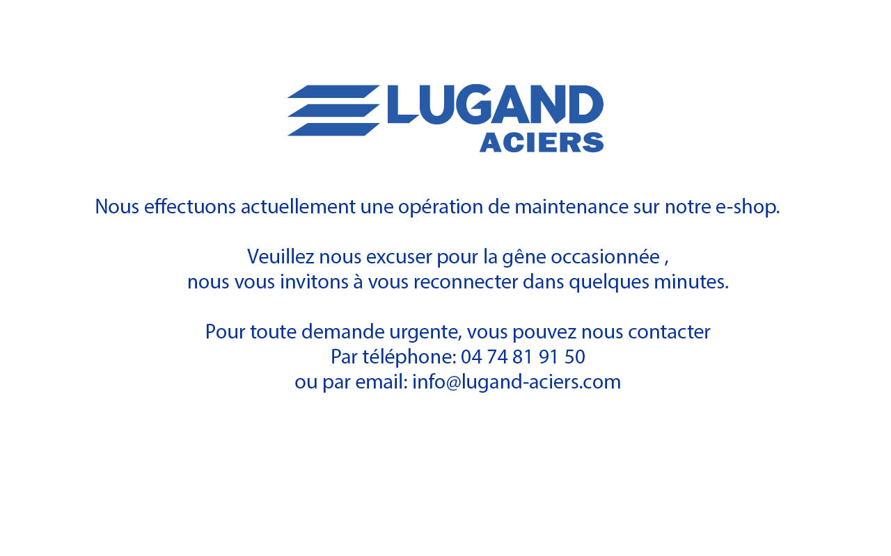 Lugand Aciers - Maintenance en cours